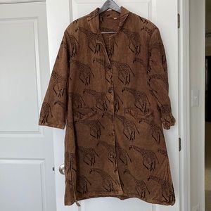 Gently Used Women’s Giraffe Print Jacket